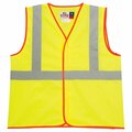 Game Workwear The Econo Solid Safety Vest, Yellow, Size 4X I-70